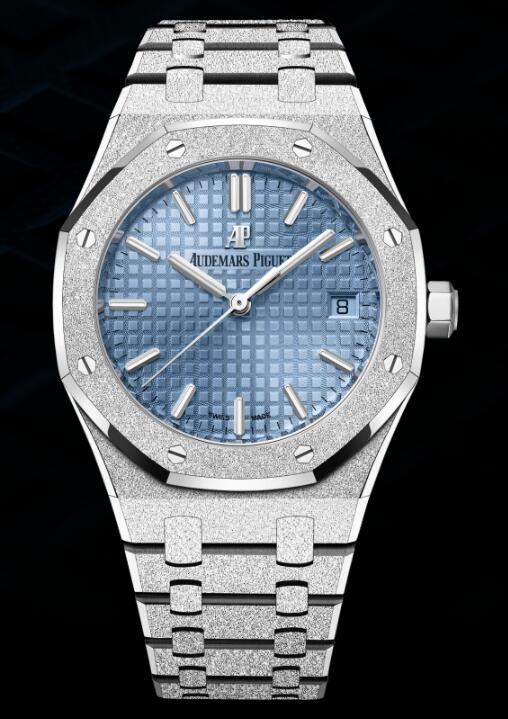 Audemars Piguet ROYAL OAK FROSTED GOLD SELFWINDING Replica watch REF: 77353BC.GG.1263BC.01 - Click Image to Close